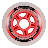 Powerslide One Complete 80 mm 82A Inline Wheels + ABEC 5 + 8 mm Spacer 8 pcs