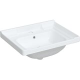 Maison Chic Kopalniški Umivalnik - Kopalna umivalnik - Lavabo bel 61x48x23 cm pravokoten keramičen, (21684561) Cene