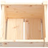  Vrtna sadilica 50 x 50 x 70 cm od masivne borovine | shoptok.hr