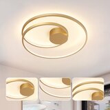  Brilagi - LED prigušiva stropna svetiljka TWISTER LED/48W/230V prečnika 50 cm zlatna +DO | Eponuda.com