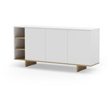 Marckeric Bela nizka komoda v hrastovem dekorju 170x80 cm Cequoia – | Shoptok.si