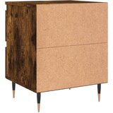  Noćni ormarić boja hrasta 40 x 35 x 50 cm od konstruiranog drva Smeđa | shoptok.hr