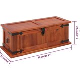 vidaXL Škrinja za pohranu 60 x 25 x 22 cm masivno bagremovo drvo | shoptok.hr