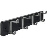 WALTECO Letev za obešanje (Do x Š x V: 450 x 60 x 80 mm, Število kaveljčkov: 4 kos, MDF) | Shoptok.si