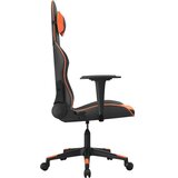 vidaXL Gaming stol črno in oranžno umetno usnje | Shoptok.si