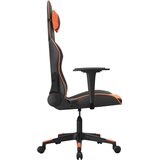 vidaXL Igraća stolica crno-narančasta od umjetne kože | shoptok.hr