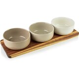 Mondex Deska za serviranje les akacije MODERN KITCHEN 32x11x1,2 cm bež 1 kpl, (5000179472) Cene