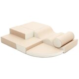  6-dijelni set mekanih igara, poligon, meke jastučiće za penjanje (bež boje) | shoptok.hr