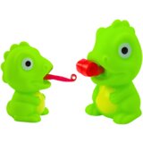  Rubber Dinosaur With Retractable Tongue Green 8CM | shoptok.hr