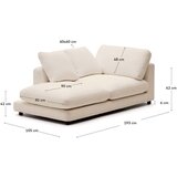 Kave Home Krem ležaljka Gala – | shoptok.hr