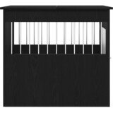 Namještaj za pseću kabinu crni hrast 64,5x80x71 cm inženjerski drvo | shoptok.hr