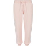 Urban Classics Kids girls college contrast sweatpants pink/white/pink Cene