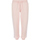 Urban Classics Kids Girls College Contrast Sweatpants pink/white/pink | shoptok.hr