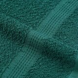 vidaXL Brisače za tuširanje 2 kos zelena 70x140cm 360 g/m² 100% bombaž | Shoptok.si