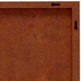  Vrtni zidni ukras 105 x 55 cm od čelika COR-TEN s uzorkom lišća | shoptok.hr
