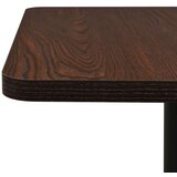 vidaXL Bistro stolić pepeljasti 50 x 50 x 107 cm | shoptok.hr