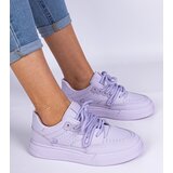 Gemre Asphodel purple women's sports sneakers made of eco-leather | Shoptok.si