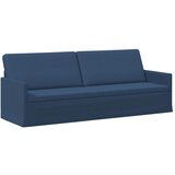  Set sofe 2 pcs Plava Tkanina - Plava 1-Sjedalo + 3-Sjedalo (210 cm) | shoptok.hr