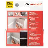Fix-o-moll Trak z ježkom (150 cm x 20 mm, Črne barve, Lepljenje) | Shoptok.si