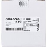 Bosch X-LOCK vlaknaste brusne ploče, Ø125 mm, G 100, R444, Expert for Metal, 1 komad - 2608619175 | ePonuda.com
