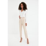 Trendyol beige cigarette trousers | ePonuda.com