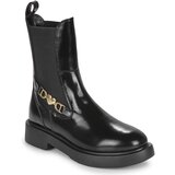 Love Moschino Polškornji NEW CITY LOVE ANKLE BOOT Črna | Shoptok.si