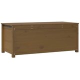  Kutija za pohranu boja meda 110x50x45,5 cm od masivne borovine | shoptok.hr
