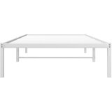 Metalni okvir za krevet bijeli 100x190 cm | Shoptok.si