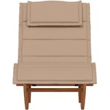  Sončna ležalnika Kompleti 2 Taupe Trden akacijev les Standard | Shoptok.si