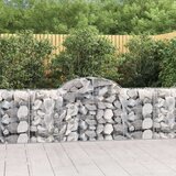  Lučne gabionske košare 10 kom 200x50x80/100cm pocinčano željezo Cijene