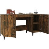  Radni stol boja dimljenog hrasta 140x50x75 cm konstruirano drvo | shoptok.hr