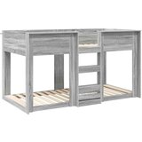  Postelja na vzkraj za otroke Siva Sonoma 75 x 190 cm, (5000137082) | Shoptok.si