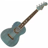 Fender Dhani Harrison Uke WN Tenor ukulele Turquoise