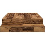  Krevet s ladicama Staro drvo 120 cm Konstruirano drvo | shoptok.hr