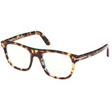 Tom Ford Ženski okvir za dioptrijske naočare Blue Block 0FT5939-B 5352, Smeđi | Eponuda.com