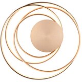 Trio Select led stropna svetilka v zlati barvi s kovinskim senčnikom nala – | Shoptok.si