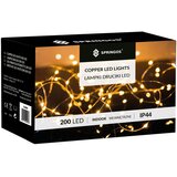  Svjetlosna zavjesa 200 LED dioda toplo bijela | shoptok.hr