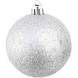  Set božićnih kuglica 100 komada 3/4/6 cm srebrni | Eponuda.com
