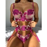 OhYeah KOMPLET R81140 Dark Pink Cene