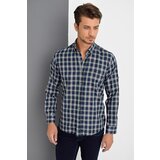 Dewberry G672 MEN'S SHIRT-NAVY-GREEN | Shoptok.si