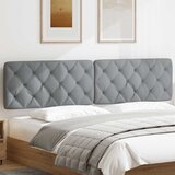  Jastuk za uzglavlje svjetlosivi 200 cm od tkanine | shoptok.hr