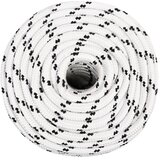 Pleteni brodski konop bijeli 14 mm x 250 m poliesterski | shoptok.hr