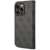 Guess Maska za telefon na preklop PC/ TPU 4G Metal Camera Outline Book za iPhone 14 Pro Max crna Cene