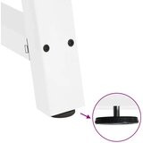  Noge za jedilno mizo v obliki črke A, 2 kosa, bele barve, 60 x (72-73) cm, jeklo, (22123582) | Shoptok.si