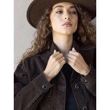 Sinsay Bomber jakna od samta s ovratnikom | shoptok.hr