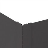  Ograda oko Travnjaka 100 x 100 x 20 cm Čelik Crna - Crna 100 x 100 x 20 cm 1 | shoptok.hr
