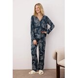 TRENDYOLMILLA Ženski set pidžame Thmaw24Pt00092, Tamnosivi | Eponuda.com