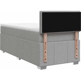 Boxspring krevet s madracem Svjetlosiva 80 x 200 cm Tkanina | shoptok.hr