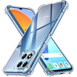 Techsuit Silikonska futrola s ojačanim rubovima za Honor X6/X8 5G/70 Lite - Prozirna | shoptok.hr