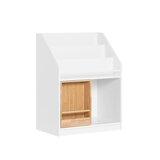 SoBuy otroška knjižna omara, knjigarna za otroke montessori, otroška knjigarna KMB98-W, (22108345) Cene